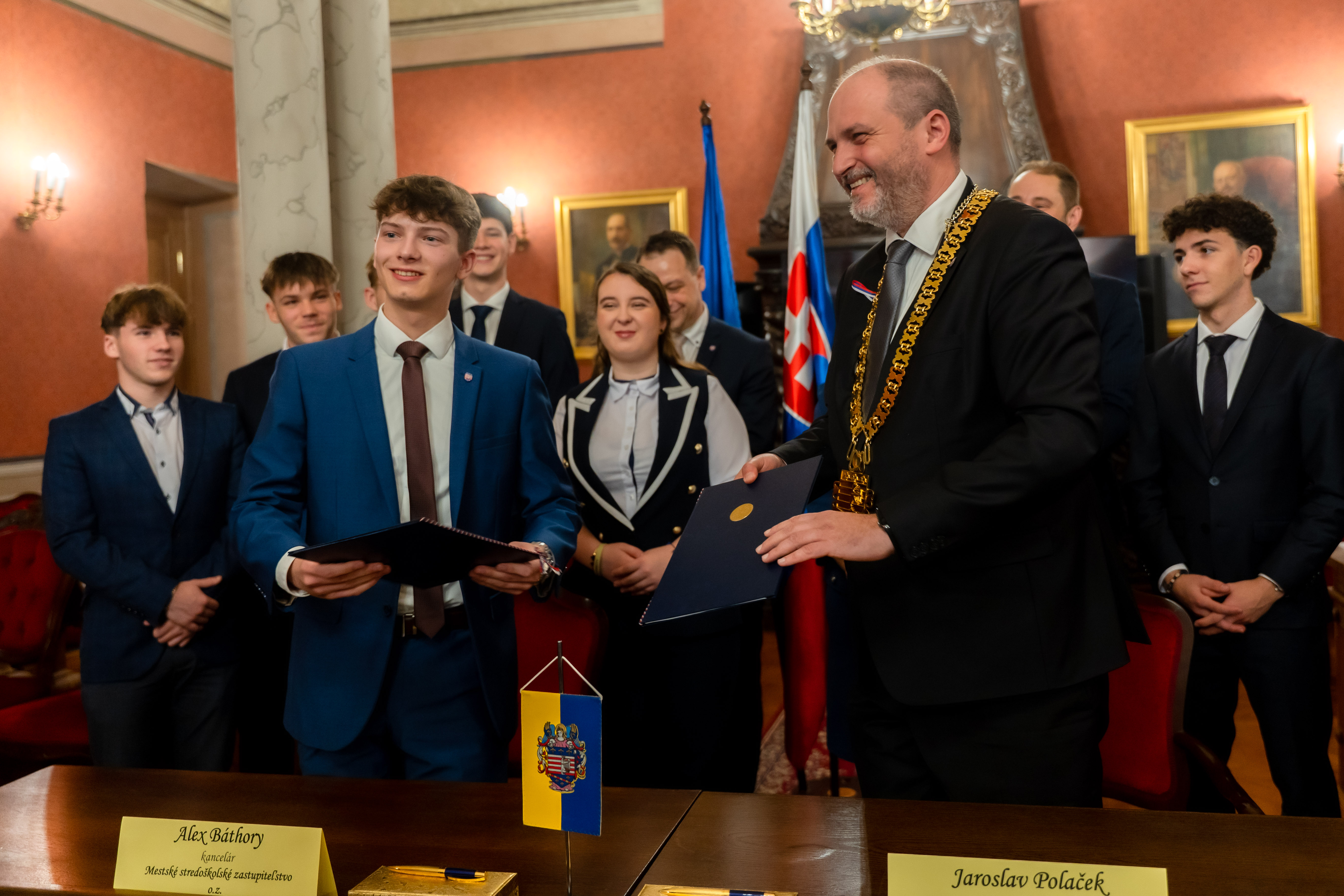 Podpis dohody o spolupraci so studentskym parlamentom-27